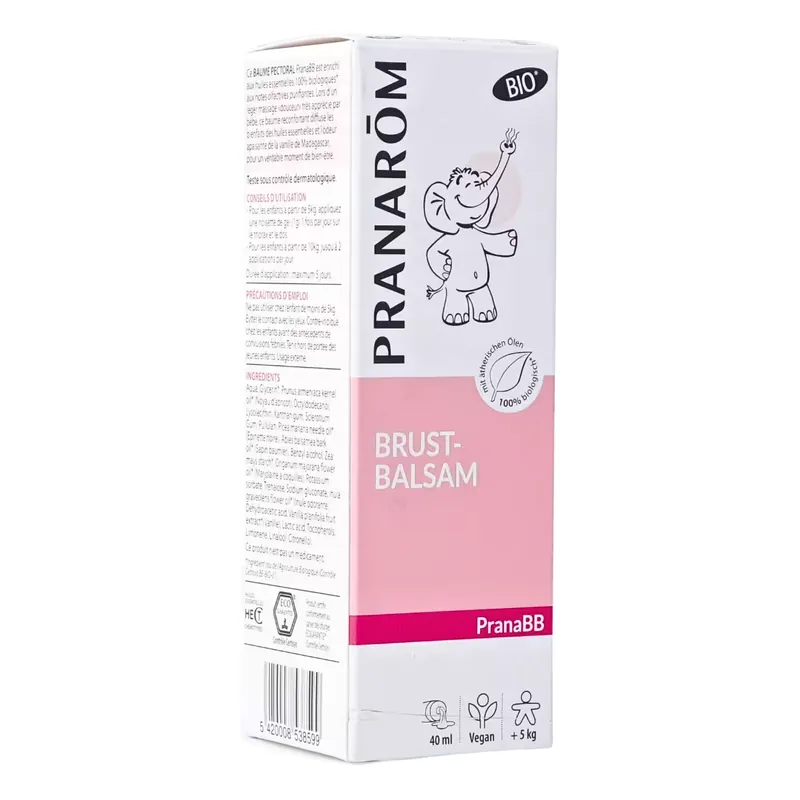 Pranarom PranaBB Brust Balsam Bio 40 ml Nur Heute