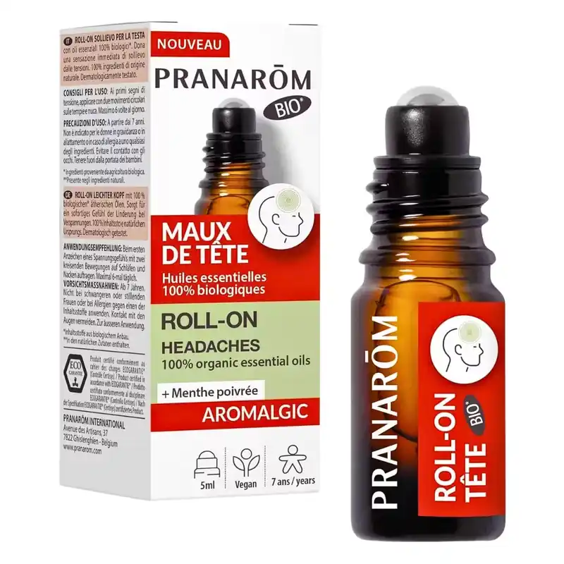 Pranarom Aromalgic Cepharom Roll-on Leichter Kopf 5 ml Expressversand