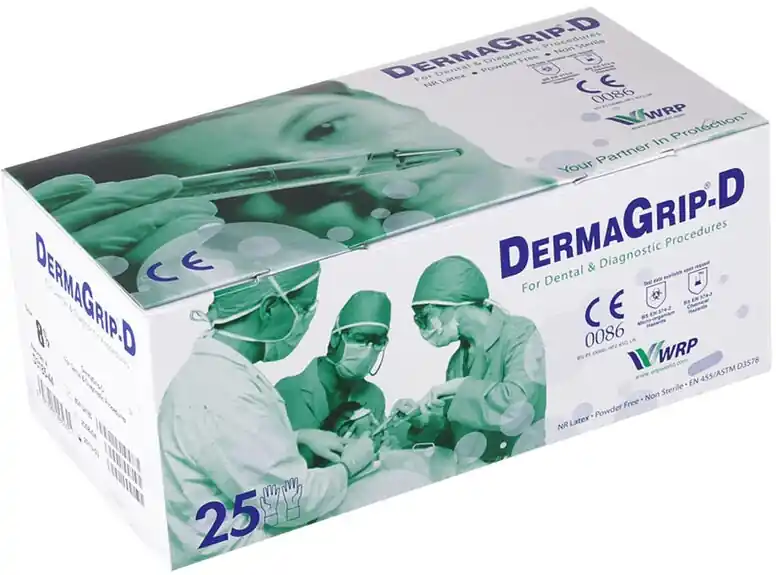 Neu Im Sortiment Derma Grip -D Gelhandschuhe puderfrei