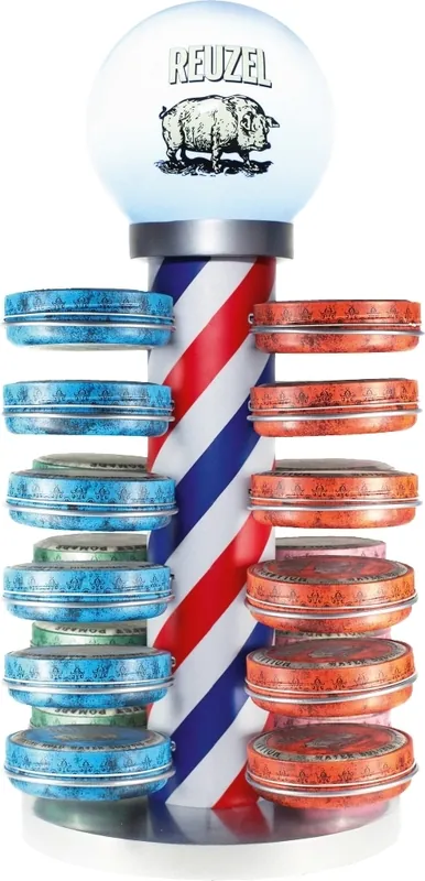 Versand Am Gleichen Tag Barber Pole Display unbestückt