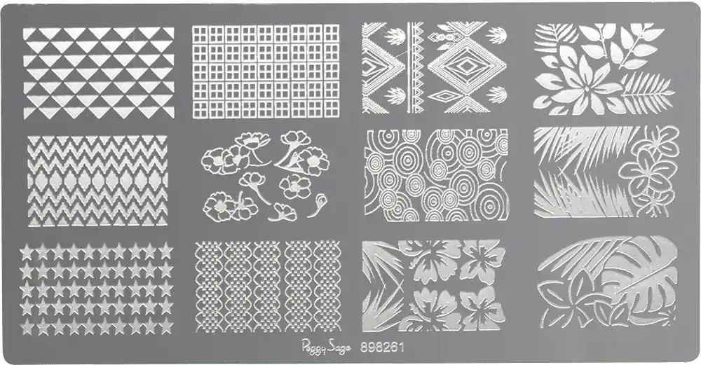Stamping-Platte Nail art Preis Gesenkt