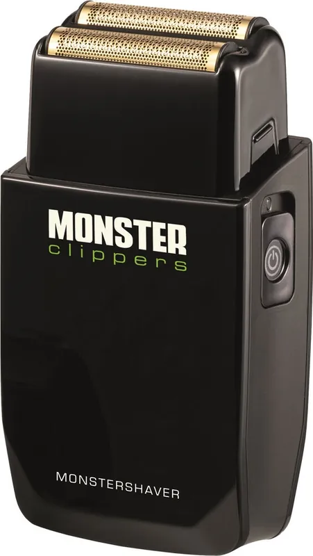 Beliebt Monster Doppelfolienrasierer schwarz