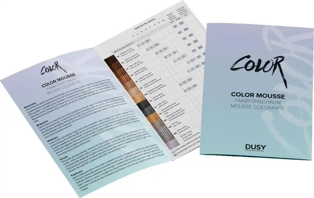 Dusy Color Mousse Farbkarte Mega-Angebot