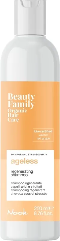 Beauty Family Organic Hair Care ageless regenerating shampoo Highlight