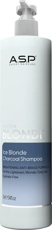 Highlight System Blonde Ice Blonde Charcoal Shampoo