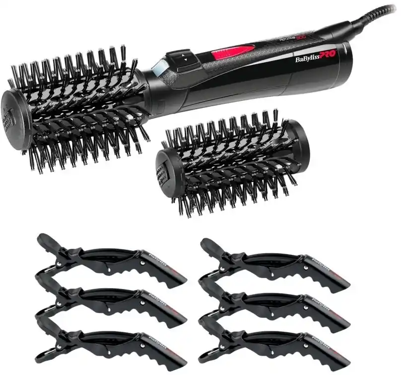 Babyliss Ionen Rotating Brush + Croco Hairclip Nur Für Kurze Zeit