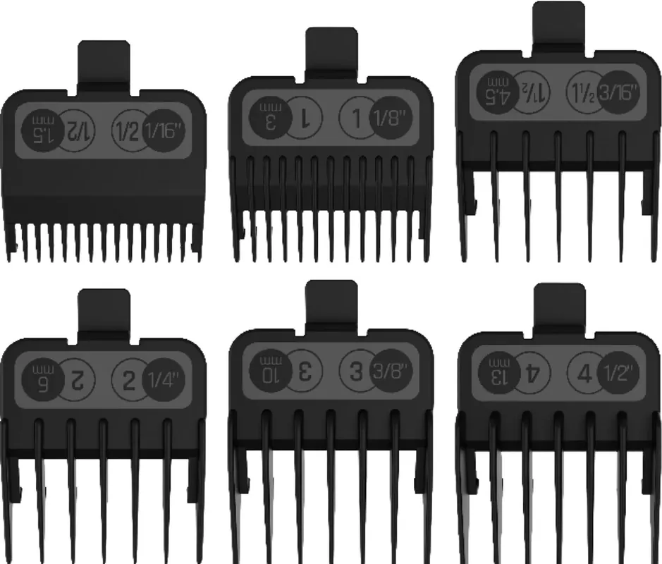 Rabatt JRL Aufsteckkamm-Set Clipper