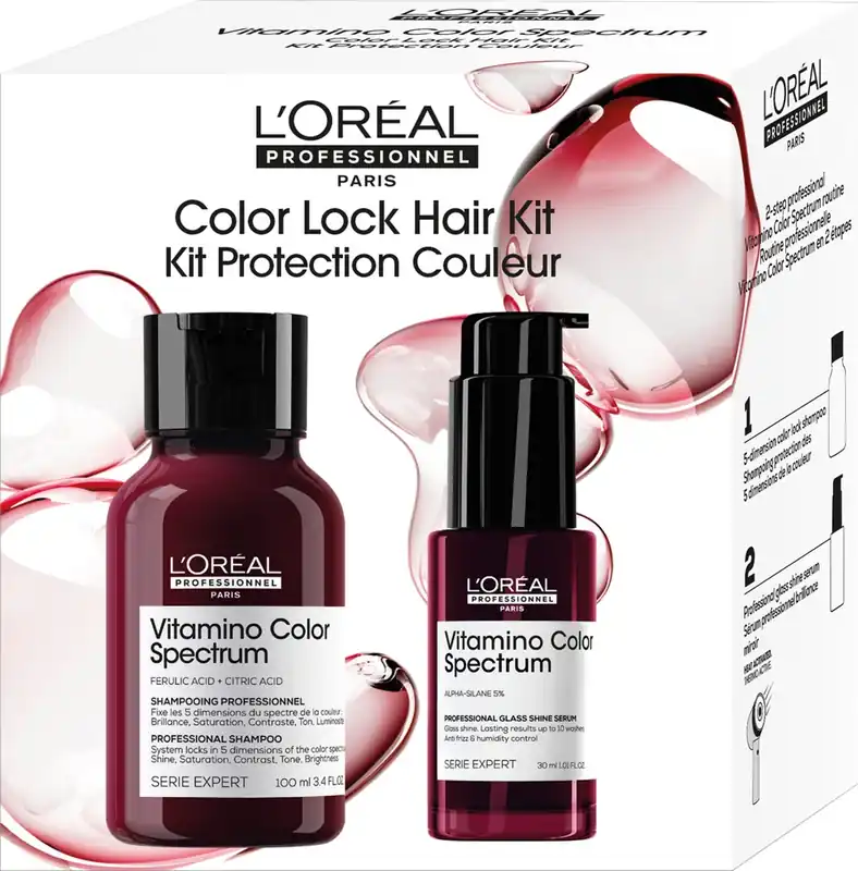 Serie Expert Vitamino Color Spectrum Shampoo + Leave-In Echt