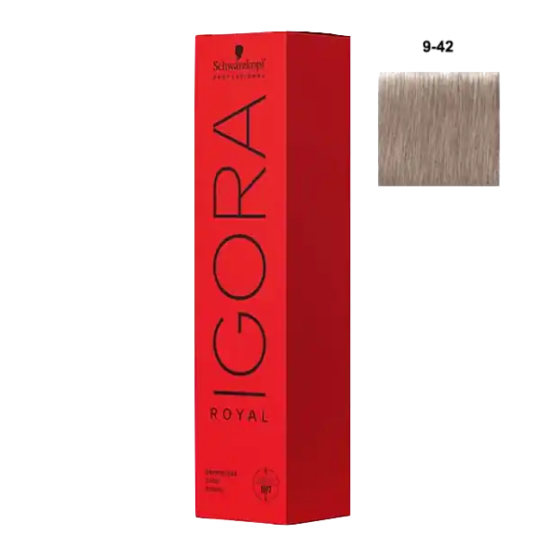 Bestpreis Schwarzkopf Igora Royal 9-42 extra hellblond beige cendre