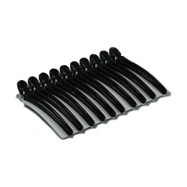 Top-Angebot Comair Friseurzubehör Combi-Clipse Schwarz 9,5 cm Set