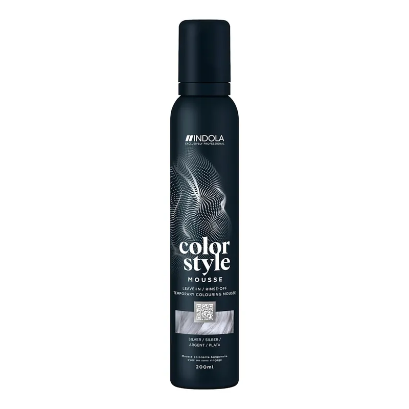 Indola Color Style Mousse Silber Schneller Versand