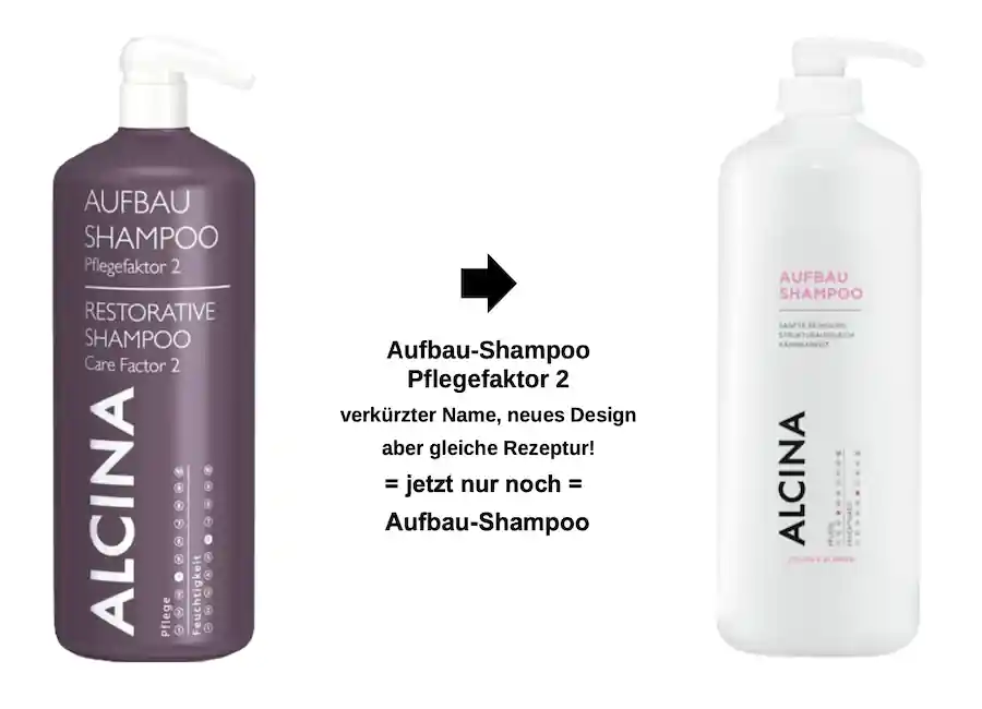 Aktuell Alcina Aufbau-Shampoo - Kabinett