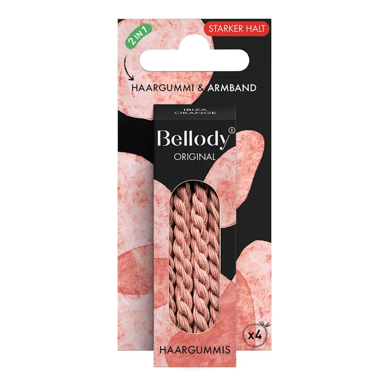 Billig Bellody Original Haargummis Ibiza Orange (Orange)