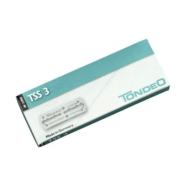 Tondeo Solingen TSS3+ Rasierklingen - Päckchen Aktuell