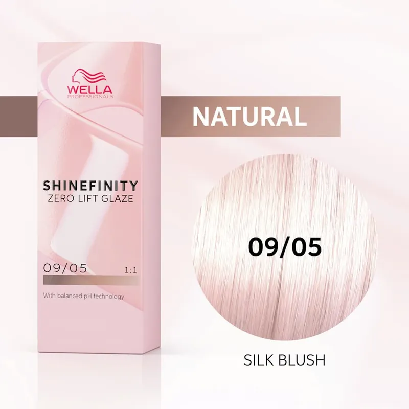 Wella Shinefinity Glaze 09/05 Silk Blush Angebot