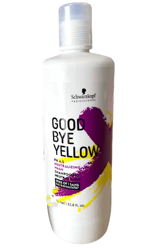 Schwarzkopf Goodbye Yellow Shampoo Kabinett Highlight