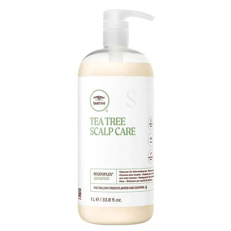 Paul Mitchell TEA TREE SCALP CARE Regeniplex Shampoo 1000 ml Direkt Vom Hersteller