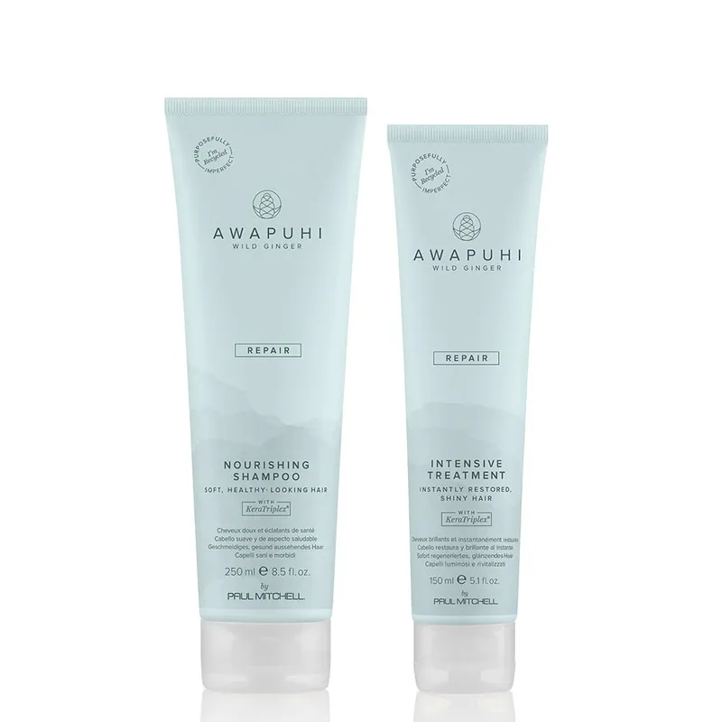 Neue Kollektion Paul Mitchell awapuhi wild ginger Set Nourishing Shampoo 250 ml + Intensive Treatment 150 ml