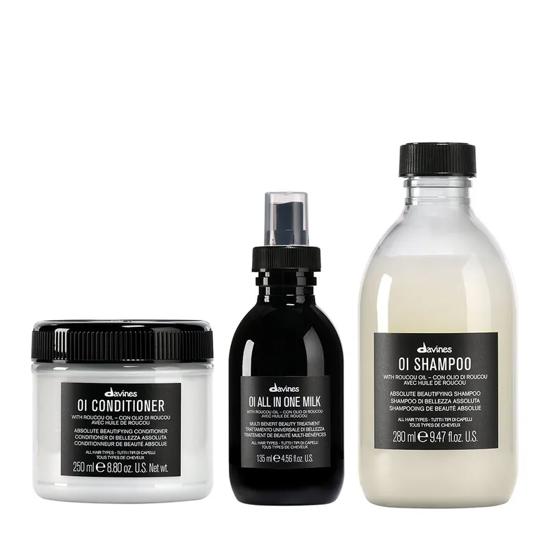 Sonderaktion Davines OI Set Shampoo 280 ml + Conditioner 250 ml + All In One Milk Spray 135 ml
