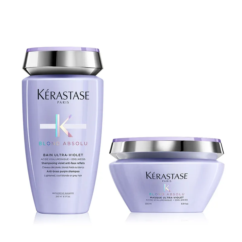 KÉRASTASE Blond Absolu Set Bain Ultra Violet 250ml + Masque Ultra Violet 200ml Kracherpreis