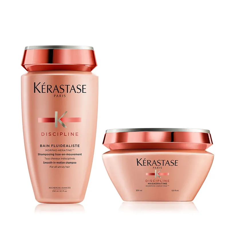 Neu KÉRASTASE Discipline Set Bain Fluidealiste 250ml + Maskeratine 200ml