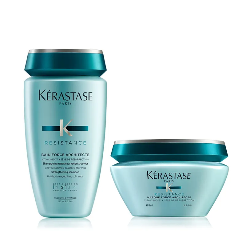Bestseller KÉRASTASE Résistance Set Bain Force Architecte 250ml + Masque Force Architecte 200ml