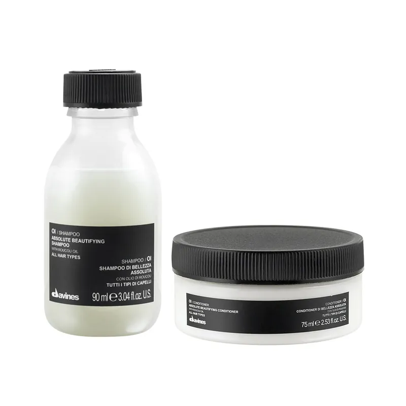 Meistverkauft Davines Oi Entdeckerset Shampoo 90 ml + Conditioner 75 ml