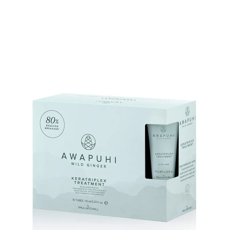 Versand Am Gleichen Tag Paul Mitchell awapuhi wild ginger KERATRIPLEX TREATMENT 10ml á 10 Ampullen