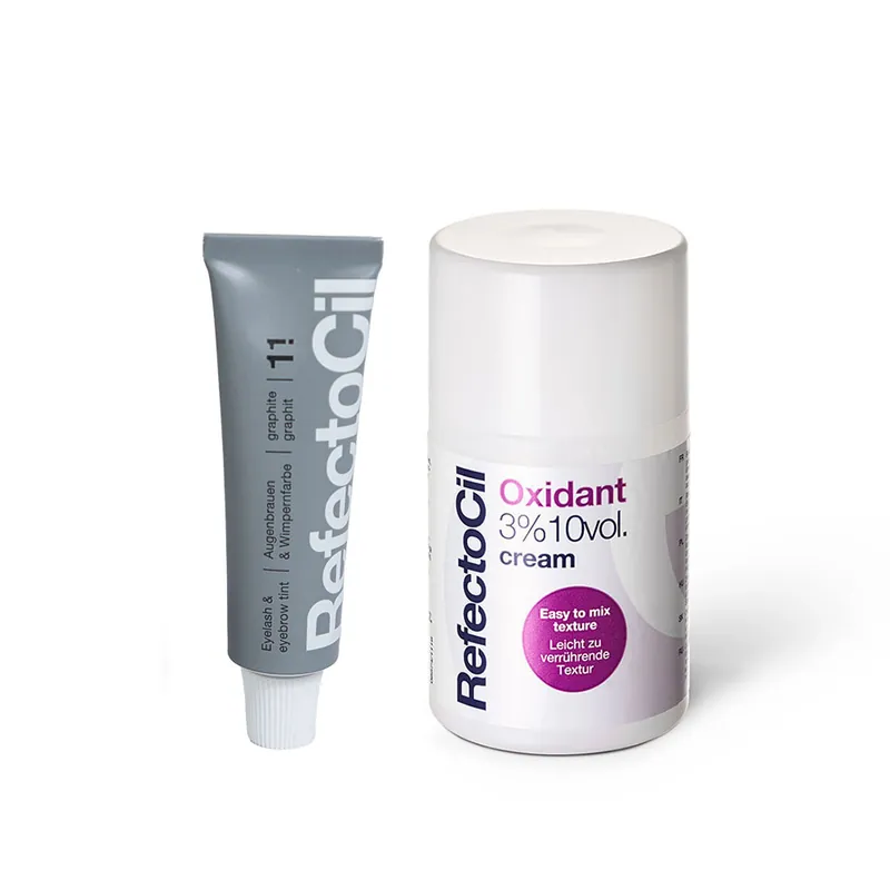 RefectoCil Set Nr. 1.1 Graphit + Entwicklercreme 3% Sonderaktion