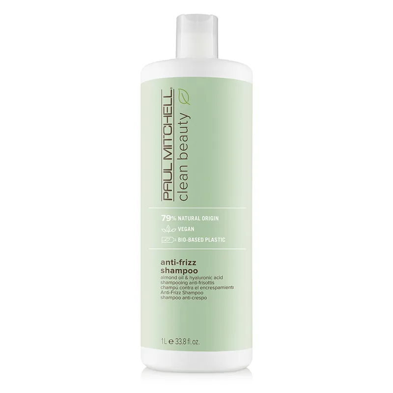 Billig Paul Mitchell clean beauty anti-frizz shampoo 1000ml