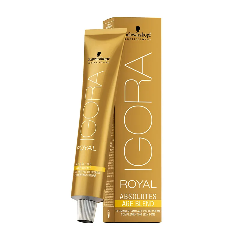 Mega-Angebot Schwarzkopf IGORA ROYAL Absolutes Age Blend 8-01 Hellblond Natur Cendré 60 ml