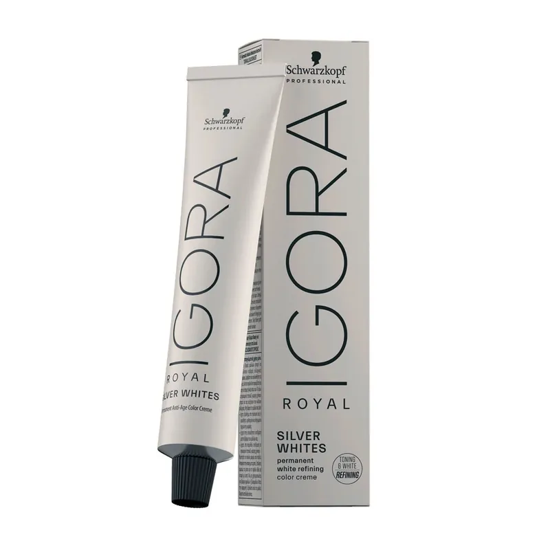 Bestseller Schwarzkopf IGORA ROYAL Absolutes Silver Whites Rauch Grau 60 ml