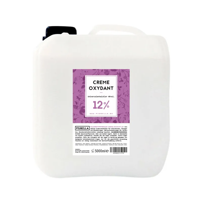 Piubella Creme Oxydant 12% Universal Entwickler 5000 ml Sale