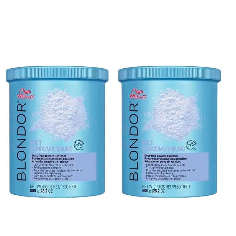 Direkt Vom Hersteller 2x Wella Professionals Blondor Multi Blonde je 800 g zur Haaraufhellung / 1600 g