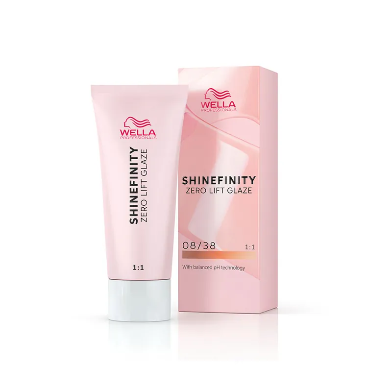 Billig Wella Shinefinity 08/38 Honey Latte 60 ml
