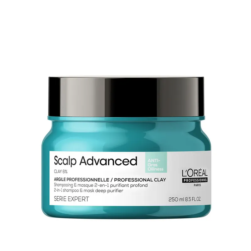 Online Kaufen L'Oréal Professionnel Serie Expert Scalp Advanced Anti-Oiliness 2-in-1 Deep Purifier Clay 250 ml