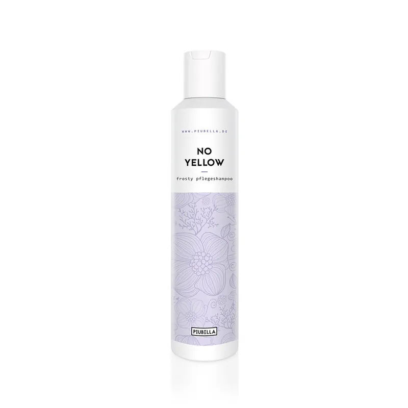 Piubella NO YELLOW Frosty Shampoo 200 ml Letzte Chance