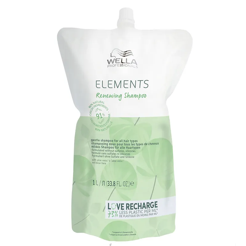 Wella Professionals Elements Renewing Shampoo Nachfüllpack 1L Knallerangebot
