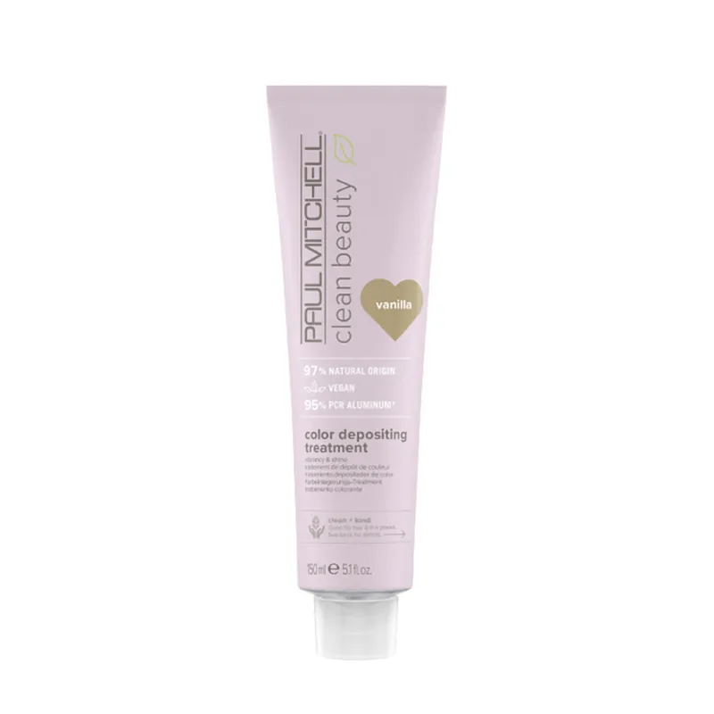 Paul Mitchell clean beauty color depositing treatment vanilla 150 ml Neue Kollektion