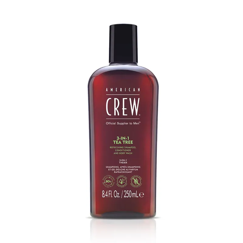 American Crew 3 In 1 Tea Tree 250 ml Beliebt