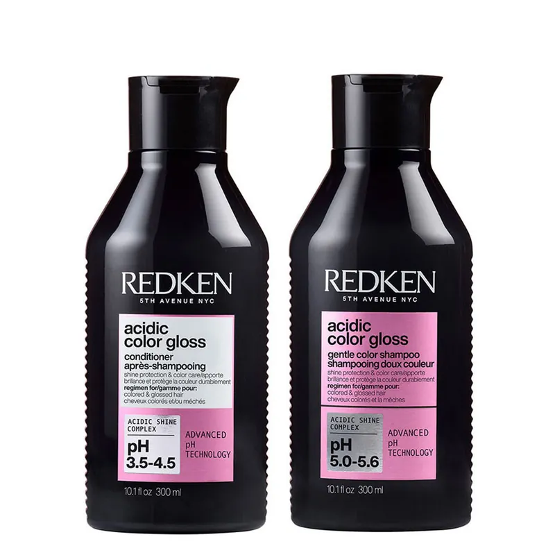 Redken Acidic Color Gloss Shampoo 300 ml + Conditioner 300 ml Begrenztes Angebot