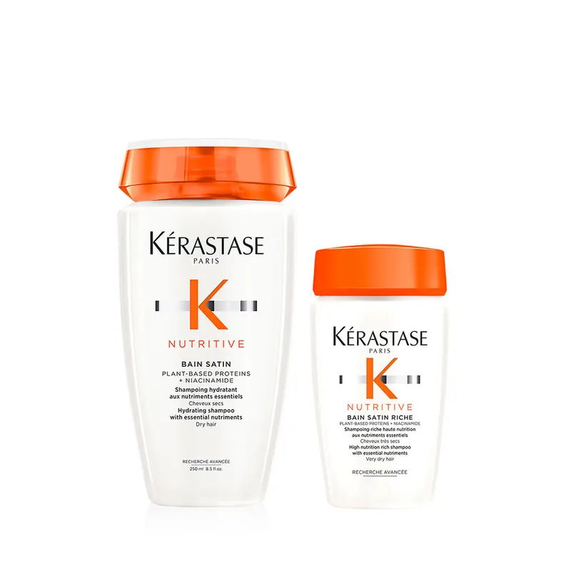 KÉRASTASE Nutritive Bain Satin 250ml + Gratis Nutritive Bain Satin Riche 80ml Neuheit