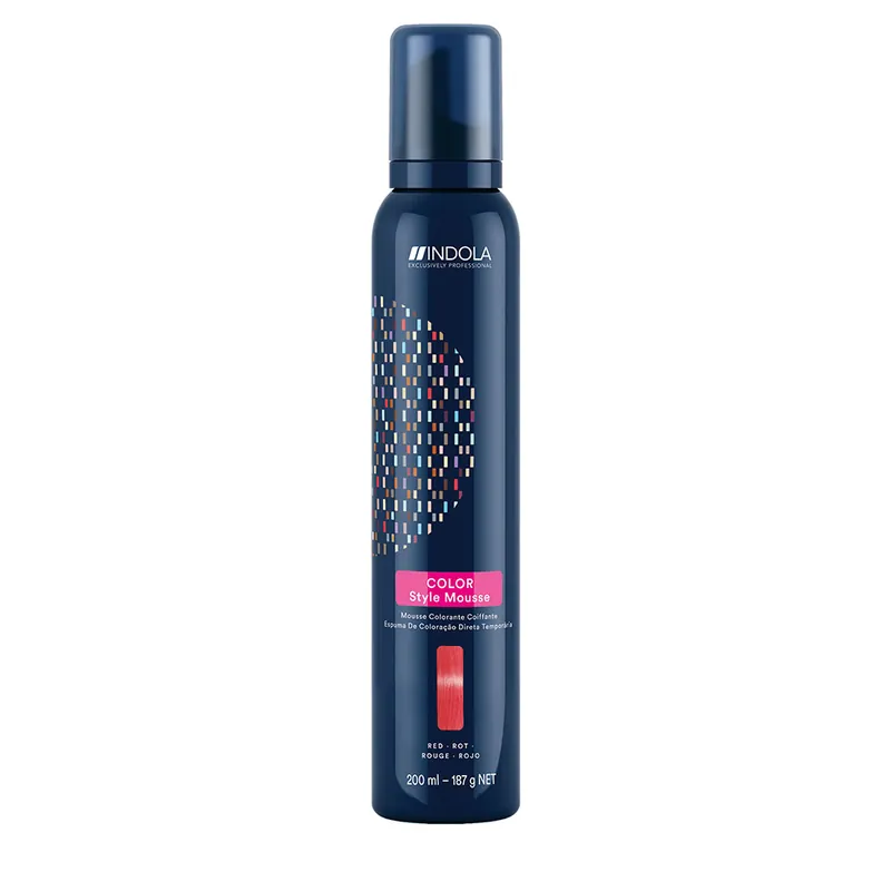 Preis Gesenkt INDOLA Color Style Mousse Rot 200 ml