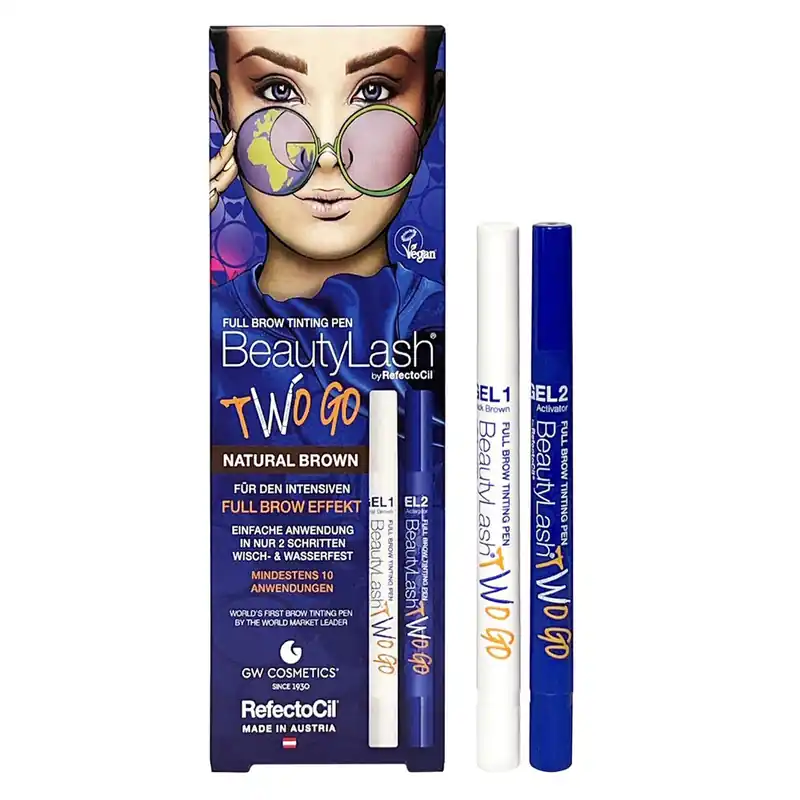 Must-Have RefectoCil BeautyLash Two Go Full Brow Tinting Pen Natural Brown