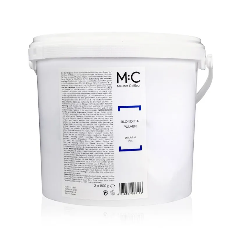 M:C Blondierpulver im Eimer 3 x 800 g Blondiereimer Saisonangebot