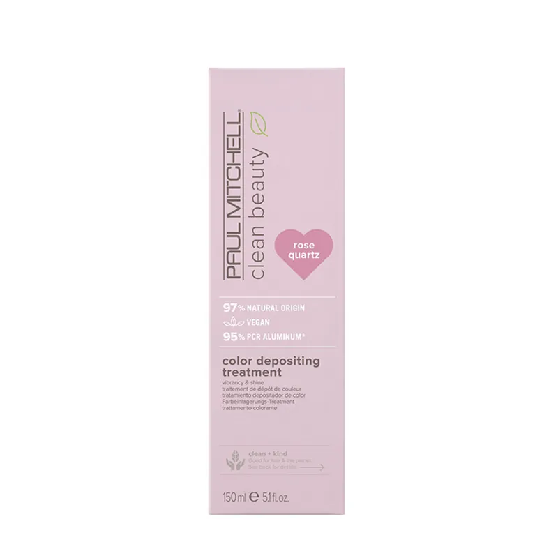 Paul Mitchell Clean Beauty Color Depositing Treatment Rose Quartz 150 ml Top-Angebot