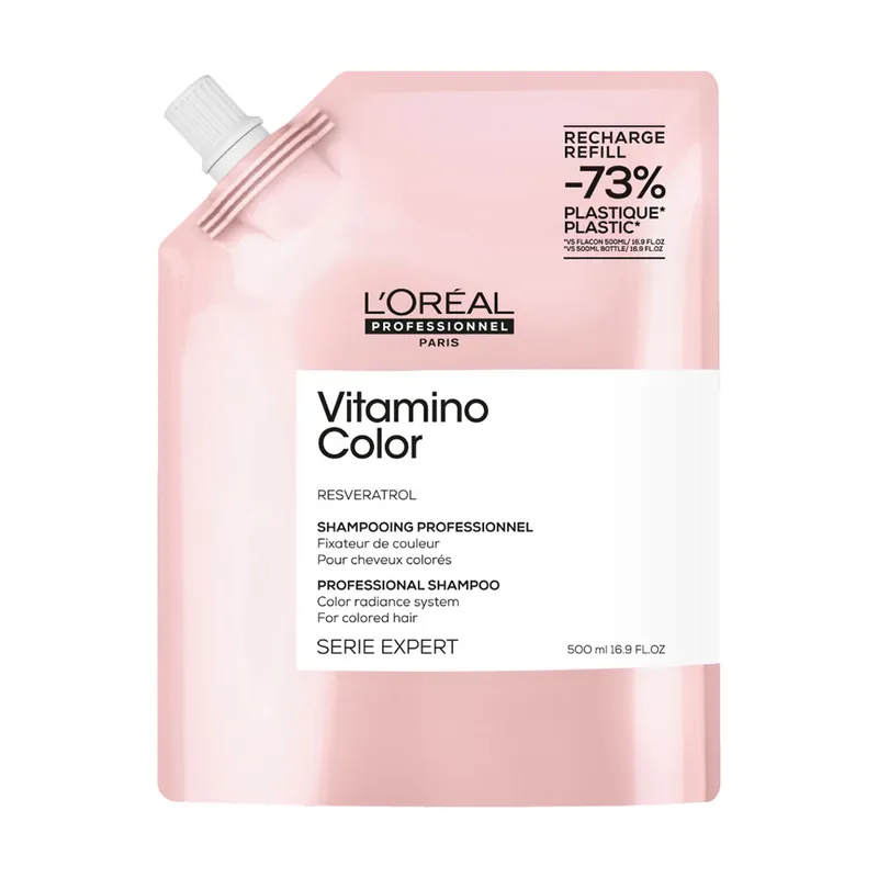 L'Oréal Professionnel Série Expert Vitamino Color Refill Shampoo 500 ml Knallerangebot
