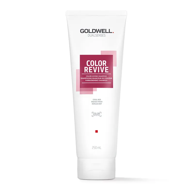 Preisknaller Goldwell Dualsenses Color Revive Farbgebendes Shampoo Kühles Rot 250 ml