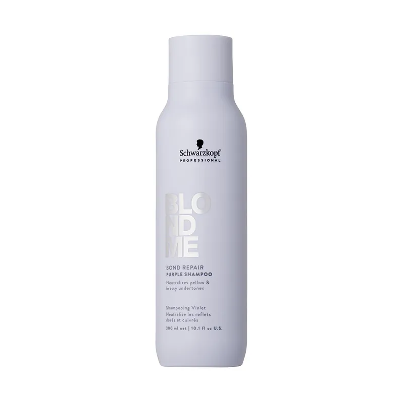 Preis Gesenkt Schwarzkopf BLONDME Bond Repair Purple Toning Shampoo 300 ml