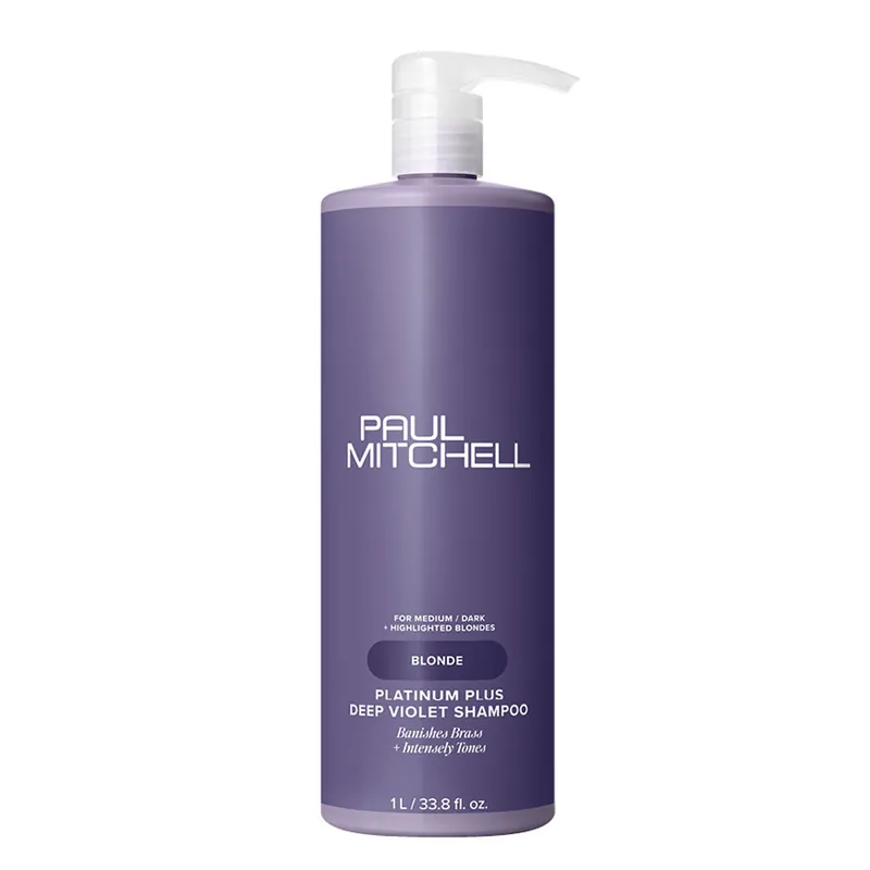 Ausverkauf Paul Mitchell Blonde Platinum Plus Deep Violet Shampoo 1000 ml